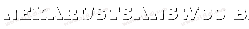 NexaRustSansW00 Blac字体转换